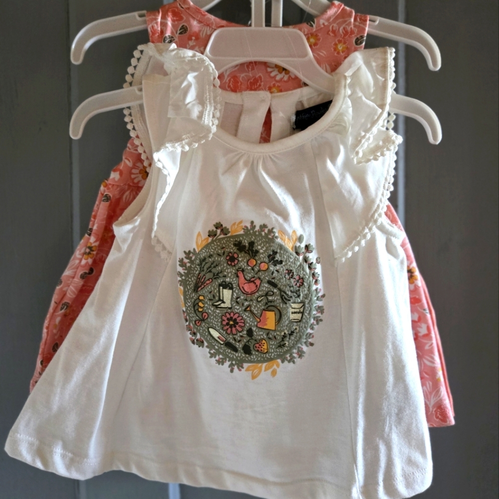 12 Month 4 piece infant girl outfit
